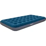 Avenli aufblasbares Luftbett Campingmatratze 191x73x22 cm blau 1 Person ohne Pumpe BLAU|grau 191 CM