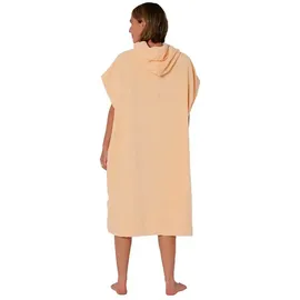 OCEAN & EARTH Ocean Earth Ladies Hooded Poncho Peach