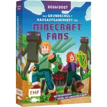 Edition Michael Fischer Das Grundschul-Hausaufgabenheft für Minecraft-Fans 2026/2027