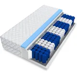 Fdm 7-Zonen-Taschenfederkernmatratze Jupiter 100 x 200 cm H2/H3