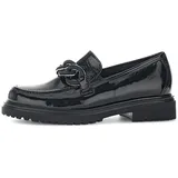 Gabor Leder-Mokassins in Schwarz - 38
