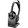 Poly Voyager Focus 2 Stereo Headset, On-ear Kopfhörer Bluetooth Schwarz