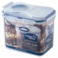 Lock & Lock Teedose transparent rechteckig 1,0 l