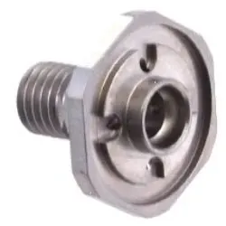 Piston Bolt: Float DPS w/ Check 2mm Cross Holes (1/4-28 X 5/8 Hex)