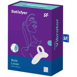 Satisfyer BOLD LOVER Fingerhülle vibrierend Pink 9.1 cm