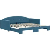 vidaXL Tagesbett 100 x 200 cm Blau