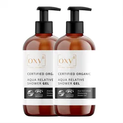 oxy8 Naturkosmetik Aqua Relative Shower GEL - Duschgel Sparset 2er Packung 500 ml Unisex