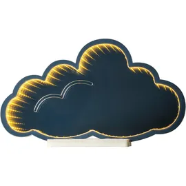 OTTO home LED Dekolicht "Evvina - Wolke", warmweiß, H: 25cm, 1 Stk., Leuchten, Infinity Effekt, Deko für Innen, beidseitig beleuchtet, Nachtlicht
