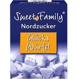 Sweet-Family Zucker Glücks-Würfel, Würfelzucker, weiß, 500g