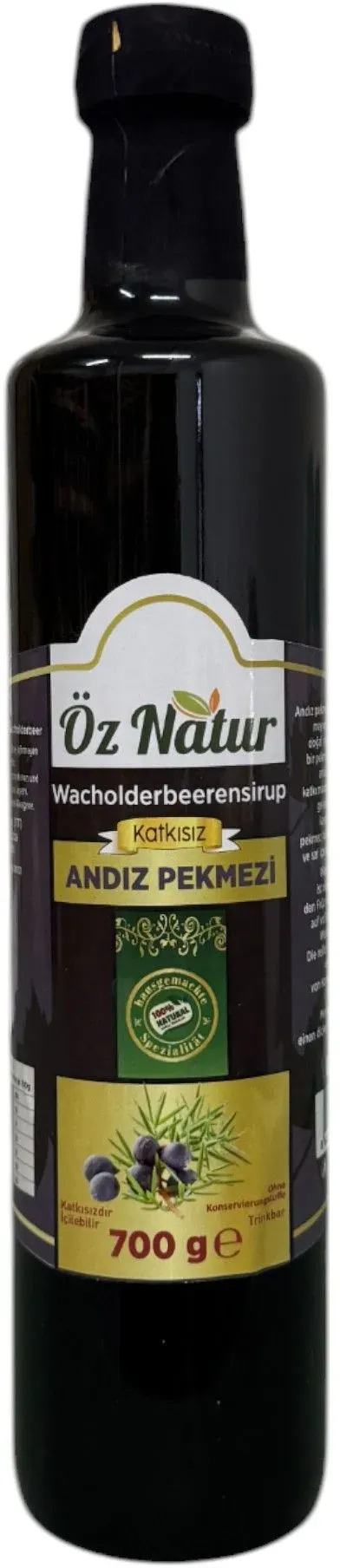 Öz Natur | Wacholderbeeren Sirup 0,7 kg