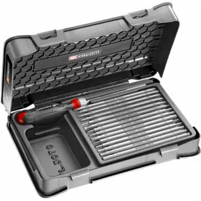 Facom PROTWIST® - Klingenhalter, umsteckbare Klingen im Kunststoffkoffer, 15-tlg. ATCL.2A15