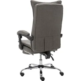 vidaXL Bürostuhl Stoff Grau
