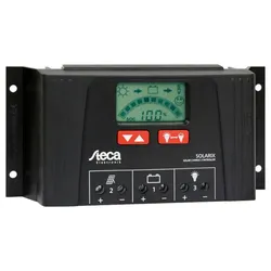 Solarladeregler PHAESUN "Steca Solarix 4040", schwarz, B:18,7cm H:9,7cm T:4,5cm, Spannungsregler