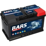 BARS 12V 80 Ah 730A EN Autobatterie Starterbatterie Calcium Technologie NEU