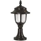 Wellhome Wandapplikation für den Außenbereich, in schwarz, 25x25x45cm WellHome Baikal