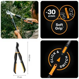 Fiskars Astschere Bypass 44 cm ohne Akku