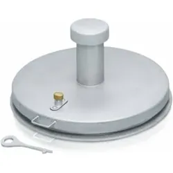 ZARGES Brunnenabdeckung, rund, V2A Schachtmaß D = 625 mm