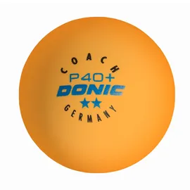 Donic Schildkröt Donic Tischtennisbälle Coach P40+ **" - 120 Stück,orange,