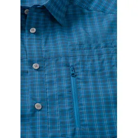 Maier Sports Kurzarmhemd Blau 62