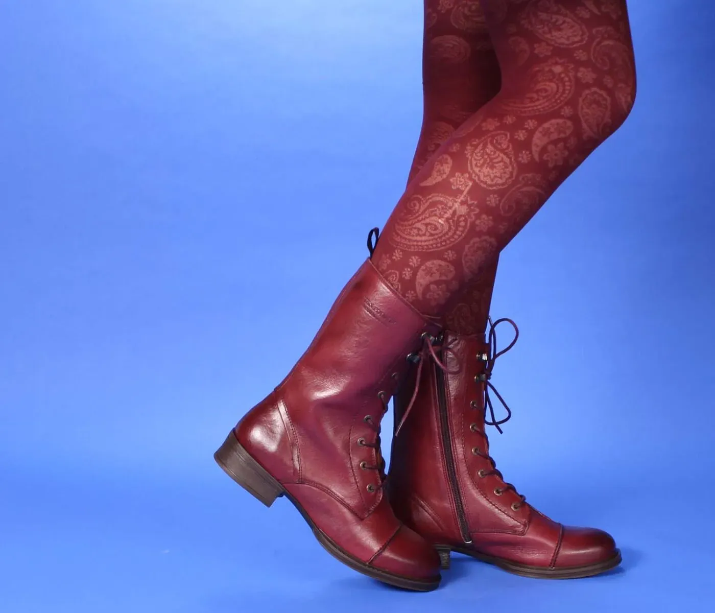 TenPoints Stiefeletten Pandora 60005-805-wine wein-rot Gr.43