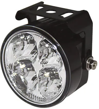 HIGHSIDER LED-Tagfahrlicht Aluminium Gehäuse, schwarz