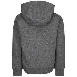 Nike Kids Nike Mädchen Club Hoodie Sweatshirt, GEH - Grey Heather, 2-3 Jahre