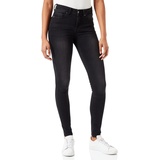 ONLY Skinny-fit-Jeans ONLBLUSH Life Mid schwarz