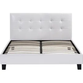 Habitat et Jardin Doppelbett "Julia" - 140 x 190 cm - Weiß - Weiß