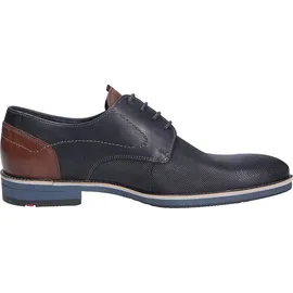LLOYD Schnürschuhe Harris, in Dunkelblau/ Braun | Gr.: 46,5