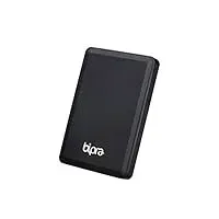 Bipra S3 Externe Festplatte, 6,3 cm (2,5 Zoll), USB 3.0, NTFS, 512 GB SSD), Schwarz