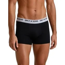 Only&Sons ONSSCOTT Boxershorts Schwarz XXL 8er Pack