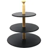 KESPER Etagere Schiefer 3-stöckig