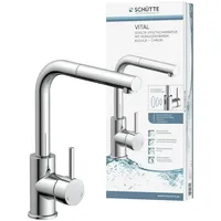 Schütte VITAL Einhebelmischer Silber