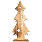 NÄVE LED-Holz-Dekoleuchte Tannenbaum groß