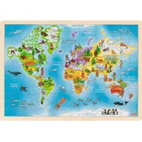 GoKi Einlegepuzzle Welt