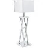 Casa Padrino Designer Tischleuchte Silber