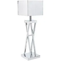 Casa Padrino Designer Tischleuchte Silber