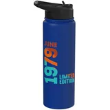 Seit Juni 1979 Jahr 1979 Retro 1979 Vintage 1979 Edition Stainless Steel Insulated Water Bottle