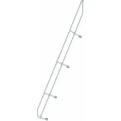 MUNK zweiter Handlauf Aluminium-Treppe 60° 13 Stufen