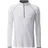 James & Nicholson Funktionsshirt Langarm JN498 & S white/silver