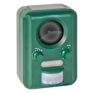 VOSS.Sonic 2000 Ultraschall Abwehr (Solar + Blitzlicht) Katzenschreck, Hundeschreck