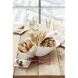 Villeroy & Boch New Wave Eye-Catcher Doppel Bol Weiß