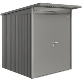 Biohort AvantGarde A1 1,8 x 1,8 m quarzgrau-metallic Doppeltür