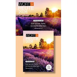Brunnen Verlag Gießen Wort für heute 2026 (Abreisskalender):