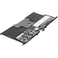 Lenovo Laptop-Batterie (8 Zellen, 3290 mAh), Notebook Akku, Schwarz