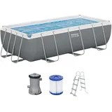 BESTWAY Power Steel Frame Pool rechteckig