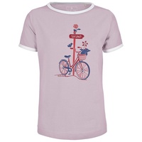 elkline - T-Shirt ZUM STRAND in lavender, Gr.116/122