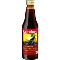 Rabenhorst Schware Johannisbeere Bio Muttersaft 330 ML