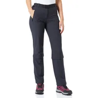 CMP Damen Stretch Zip Off Trousers Hose, Anthrazit,D36