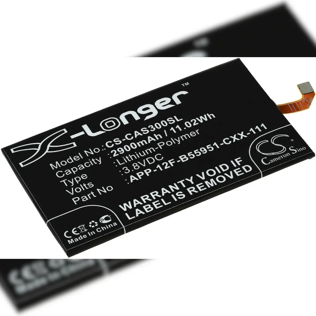 Powery Akku für Outdoor Smartphone CAT S30